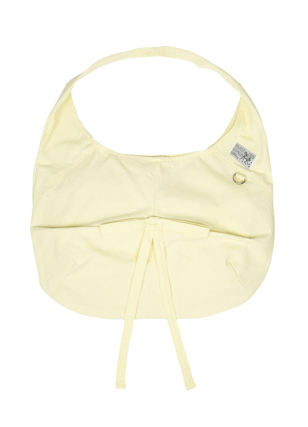 2차 재입고 | 보우 캔버스백 - 레몬