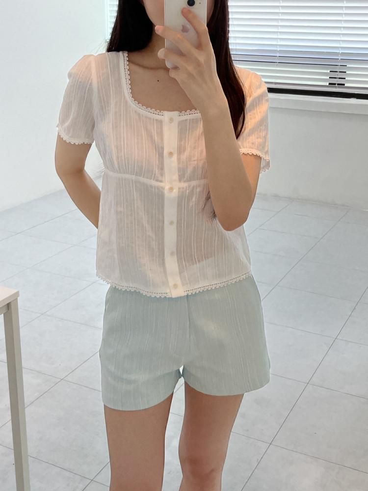 S / riette 리에뜨 키리 팬츠 썸머 쇼츠 데일리 반바지 (2col)