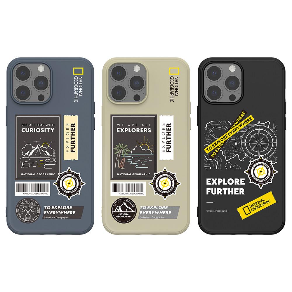 아이폰12 미니 내셔널지오그래픽 팔레트컬러 와펜 케이스