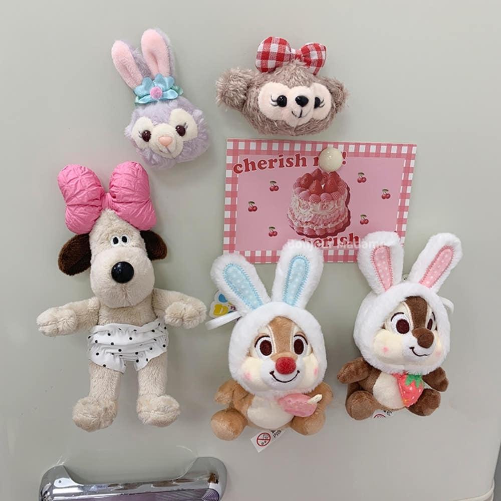 더피와 친구들 마그넷 칩앤데일 인형 키링