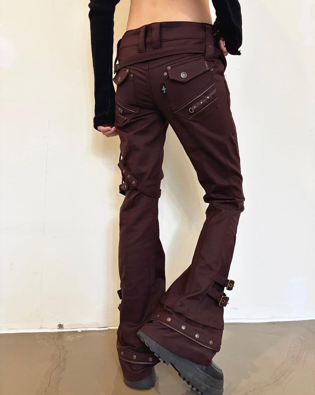 오즈온 스팀펑크 하네스 부츠컷 팬츠 | 후루츠패밀리