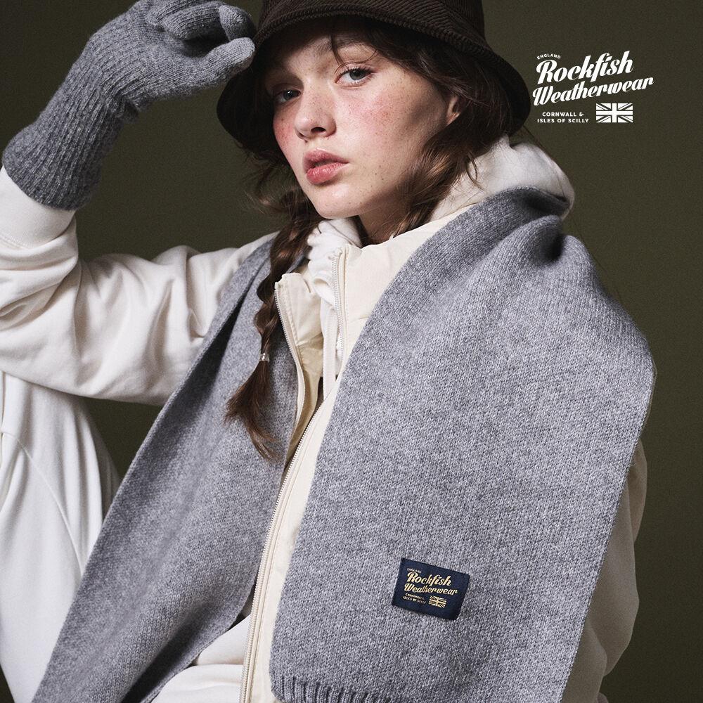 FLUFFY KNIT MUFFLER - 6color