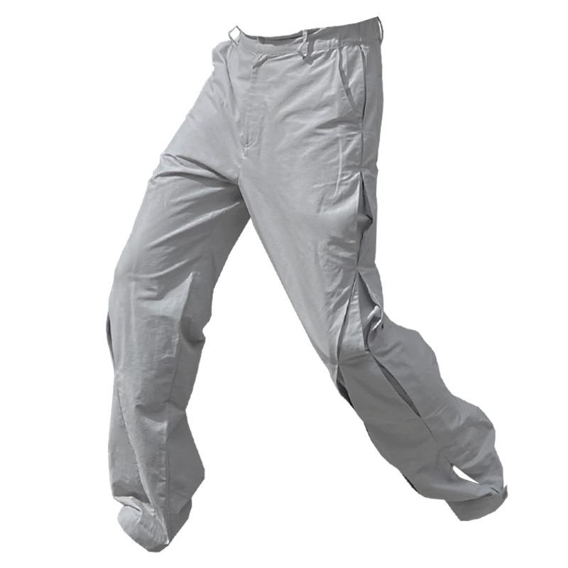 [Sold out] Bar tack fixed pants_Light grey