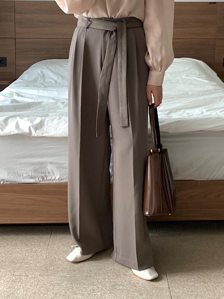 [차콜당일] 가을 타이 슬랙스