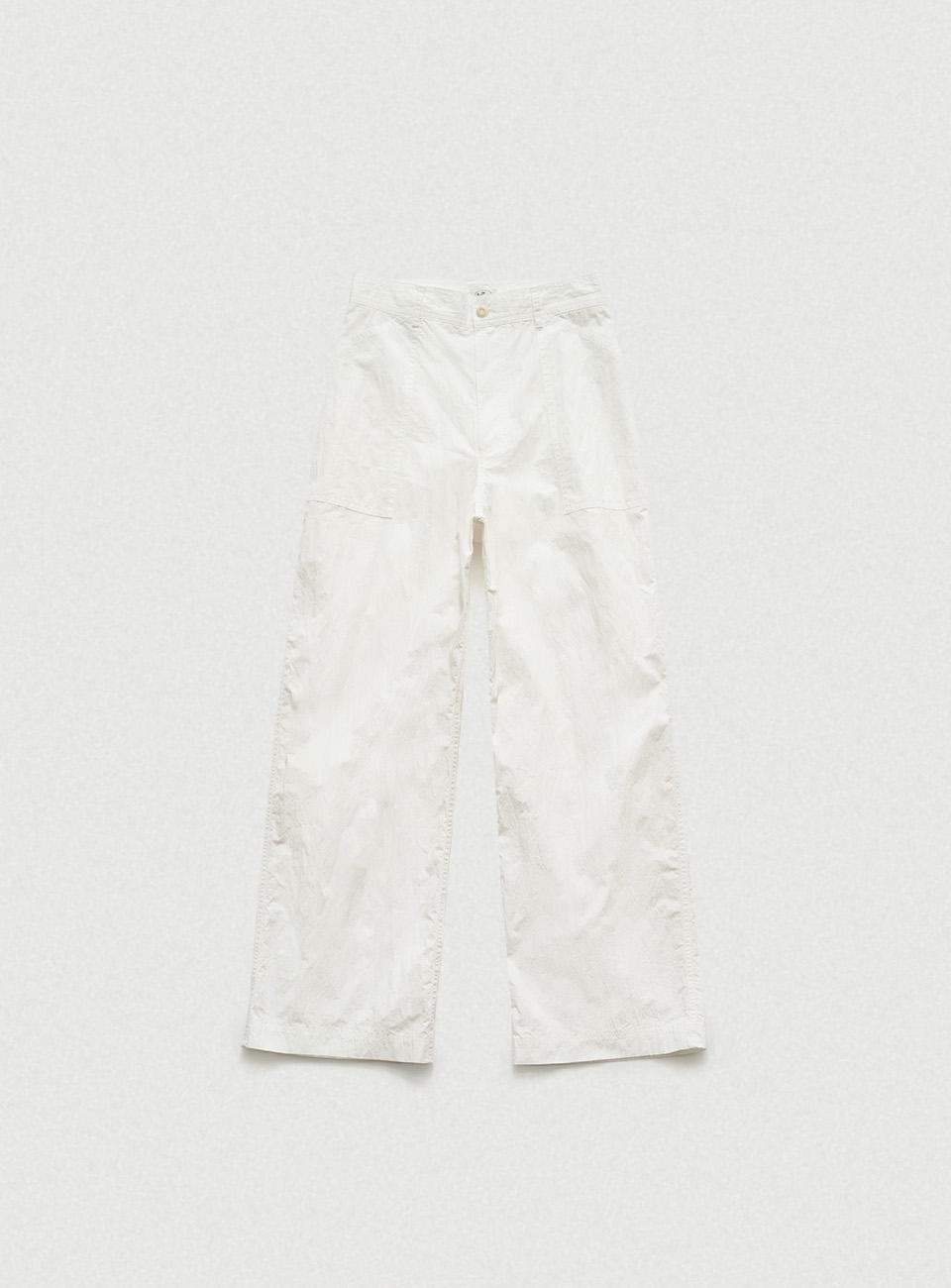 Airy Fatigue Pants_White