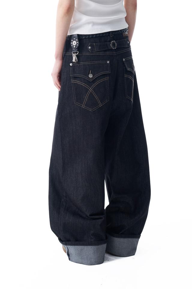 NEWALRIN☆Coco flower wide fit raw Denim 5 BEST BAGGY RAW DENIM AND WIDE LEG RAW DENIM! - YouTube