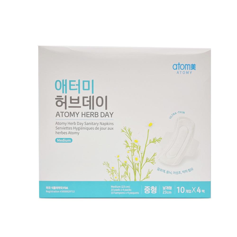 애터미 허브데이 생리대 중형
