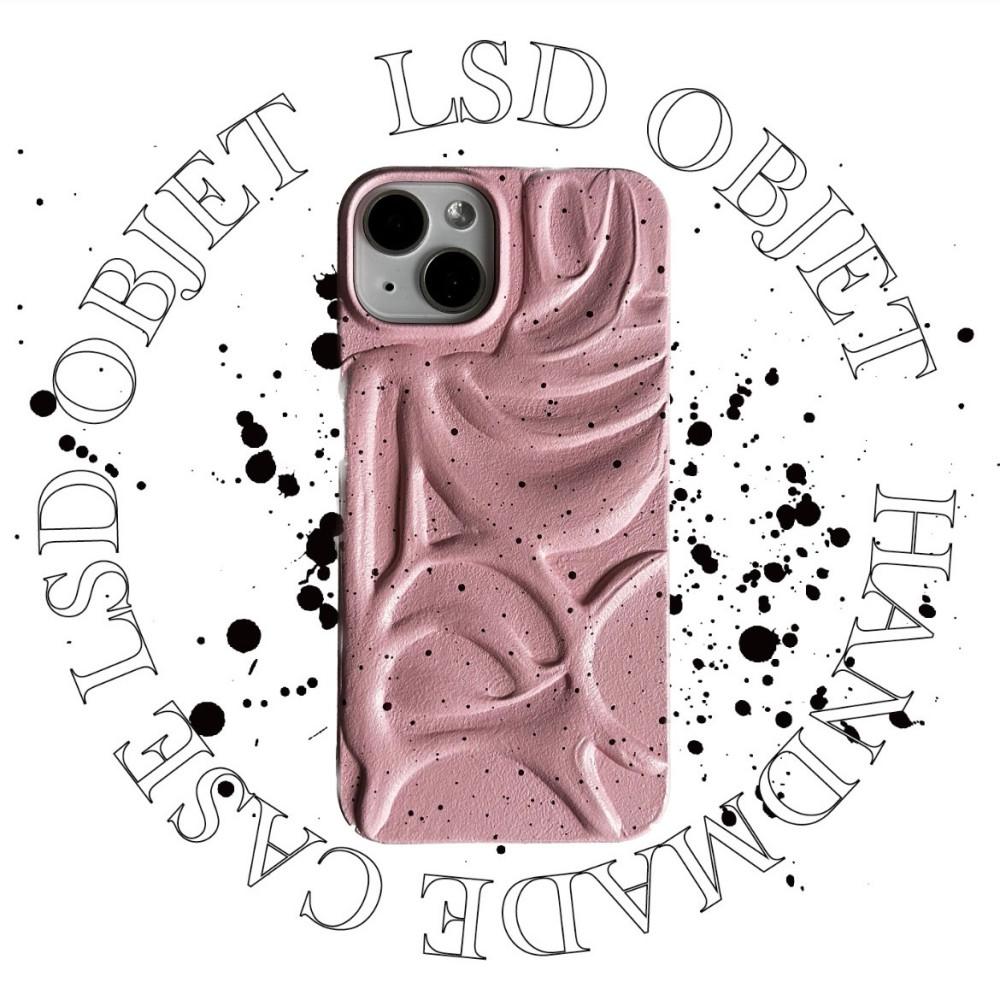 [LSD Objet 폰케이스]  각자의 흐린 날/연분홍+버건디 : LSD OBJET