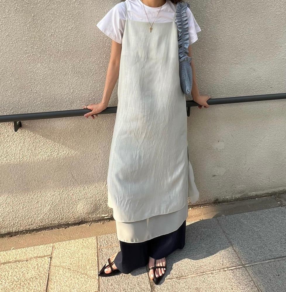 owns 오운스 베르소 쿨링 레이드 롱 원피스