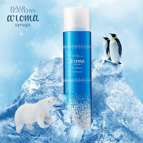 데미 아로마시럽스 아이스 폴라리스 리프레셔 140g 탄산 두피쿨링 스프레이