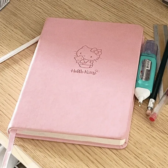 핑크 헬로키티 다이어리 키티다이어리 다꾸 일기장 노트 친구선물 우정