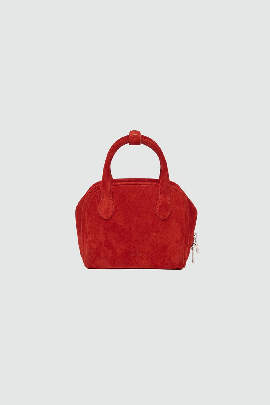 CLASSIC BOSTON MINI BAG, RED