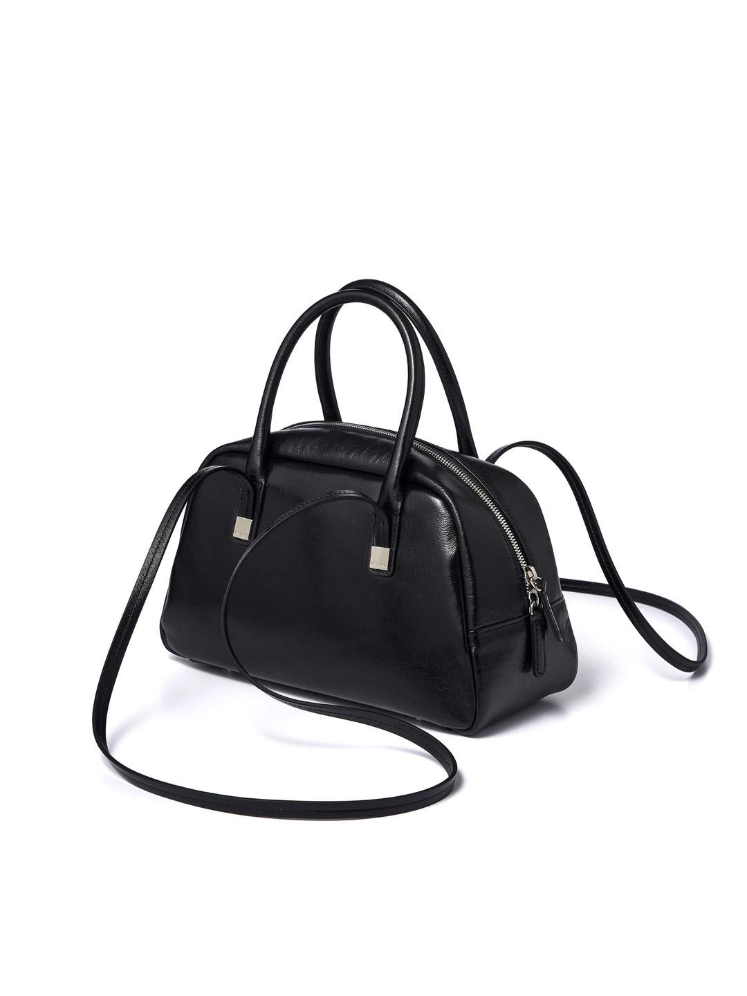 LONG STRAP BOWLER BAG_BLACK