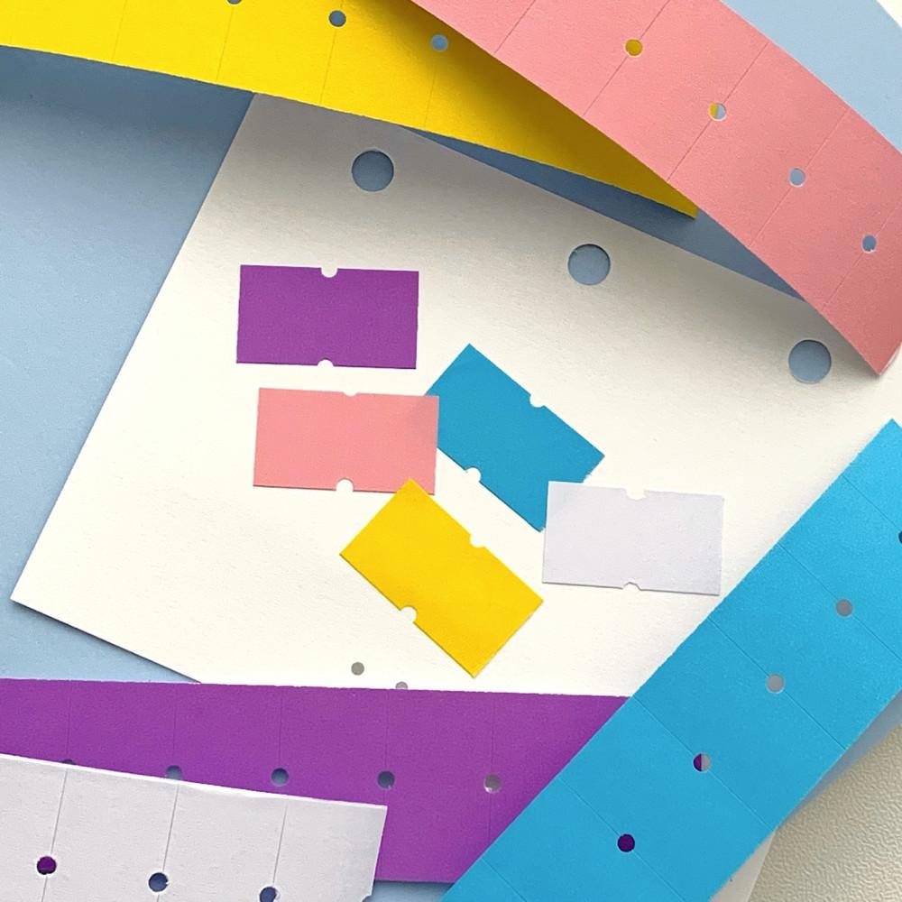 파스텔 라벨 스티커 (5color) 라벨지 견출지