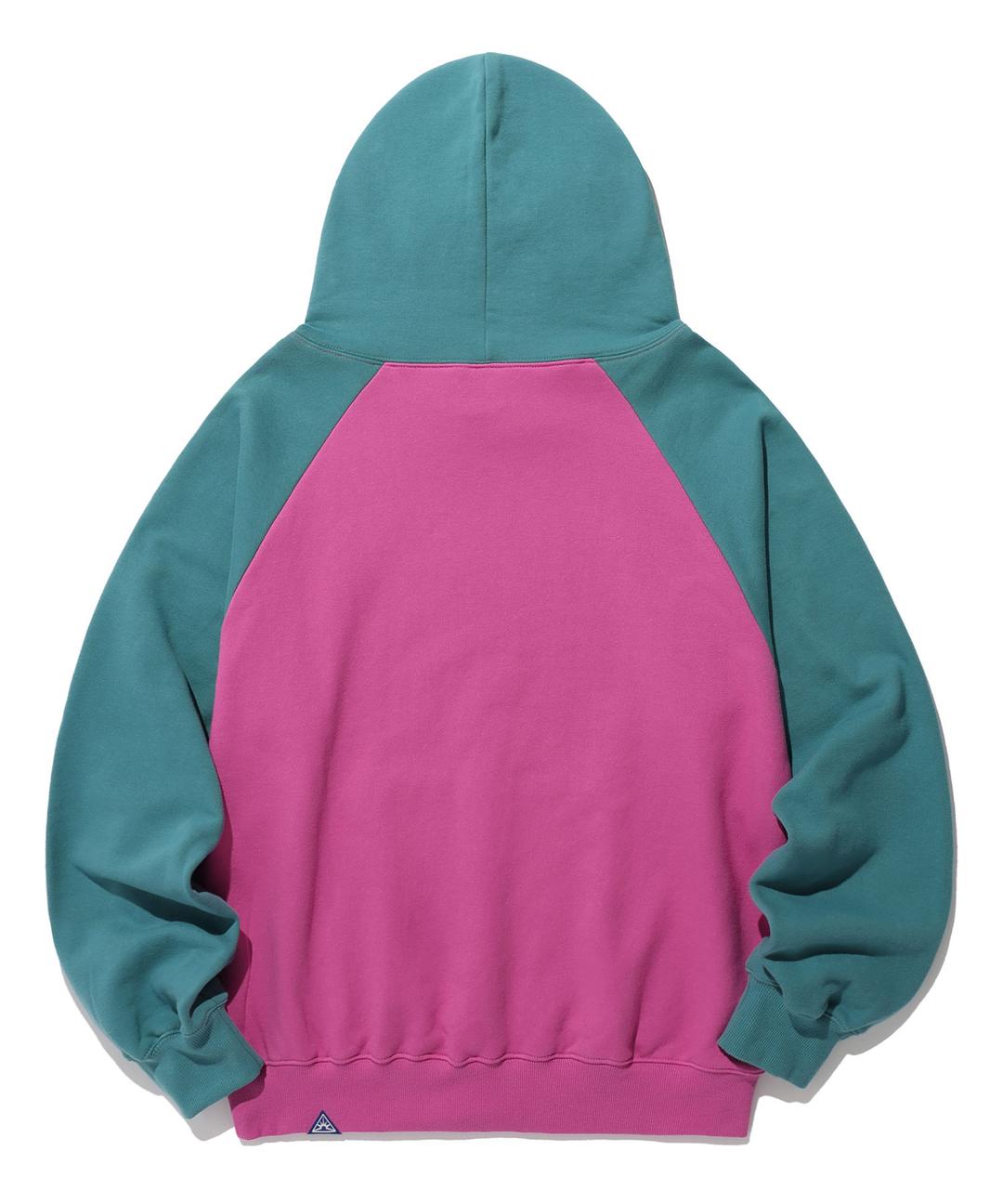SCENE BUNNY RAGLAN HOODIE[DEEP PINK]