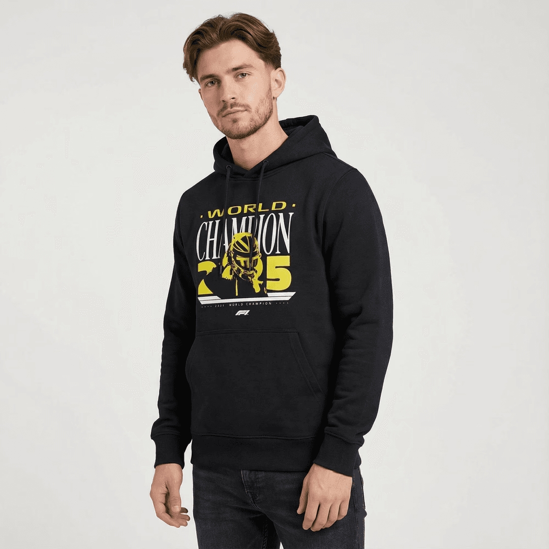 Formula 1 World Champion Graphic Hoodie - Black