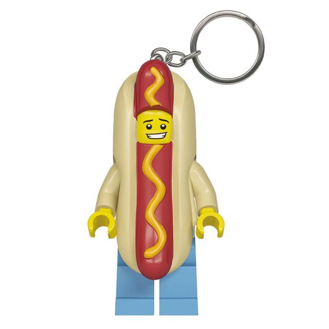 레고 LED 클래식 핫도그맨 열쇠고리 키체인 키홀더