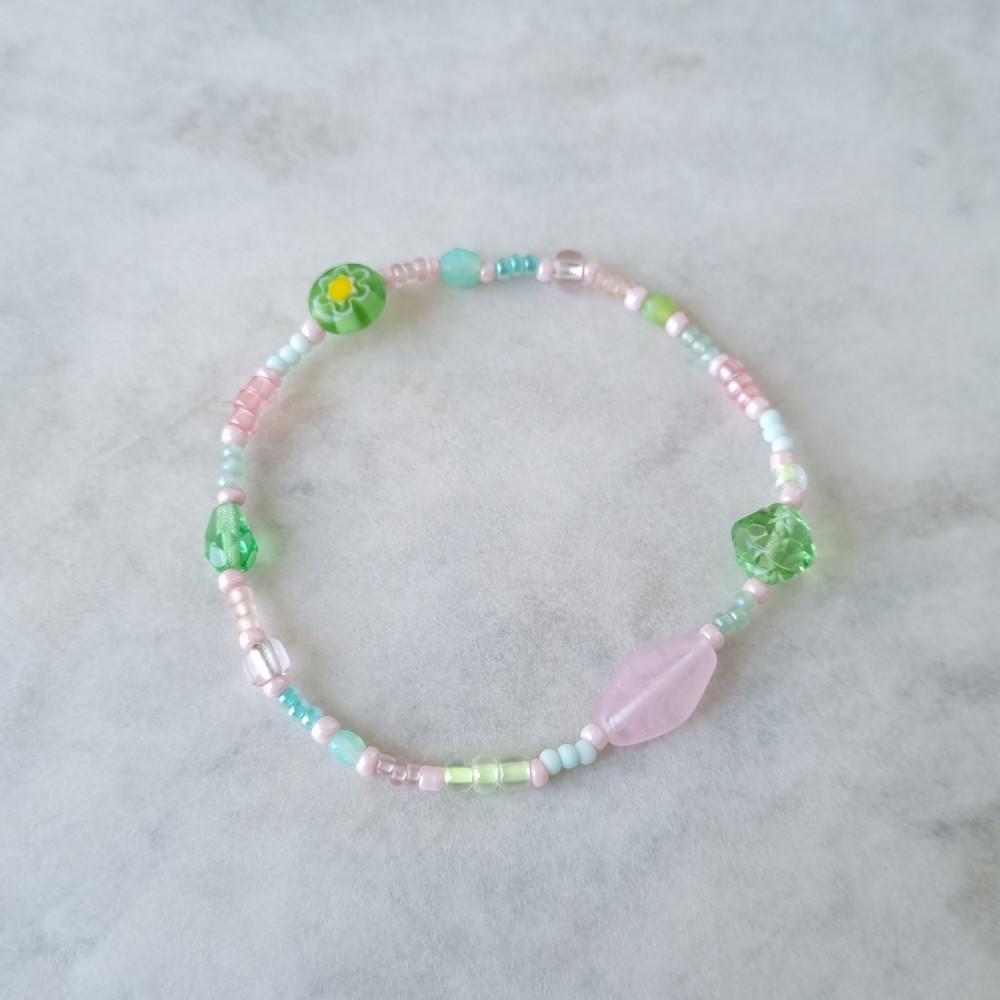 컬러풀 스프링 /  체코글라스 시드비즈 팔찌 Bracelet