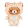 리락쿠마 Rilakkuma Chairoikoguma SanX 앉아있는 고양이 코스튬 플러시 30.5cm12인치