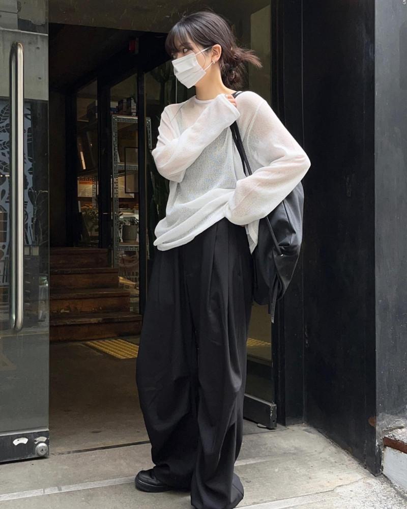 핀턱 조거 와이드 투웨이 슬랙스 팬츠 2color