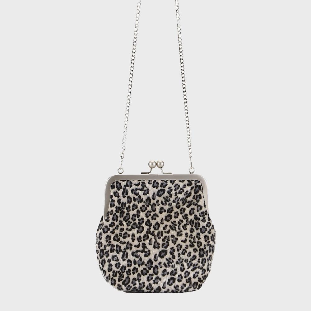 TOAST BAG MEDIUM / LEOPARD GRAY