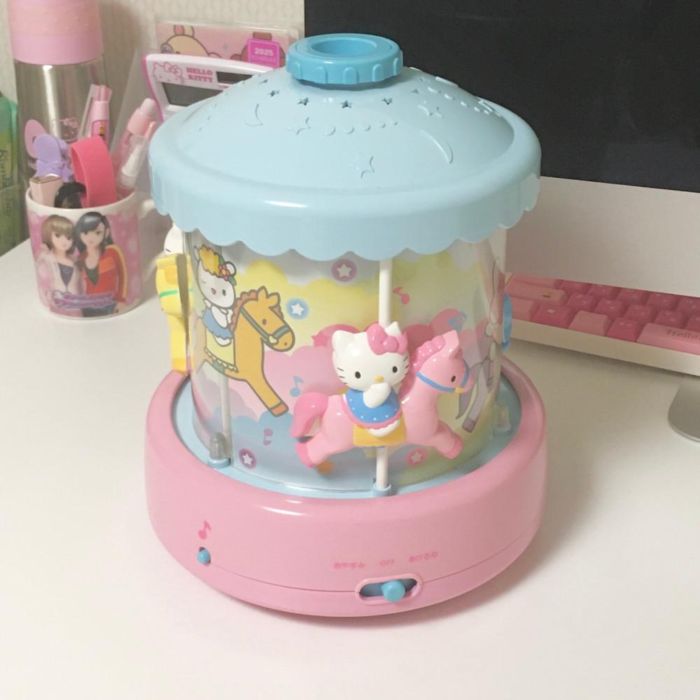 [Vintage] 키티 오르골 무드등