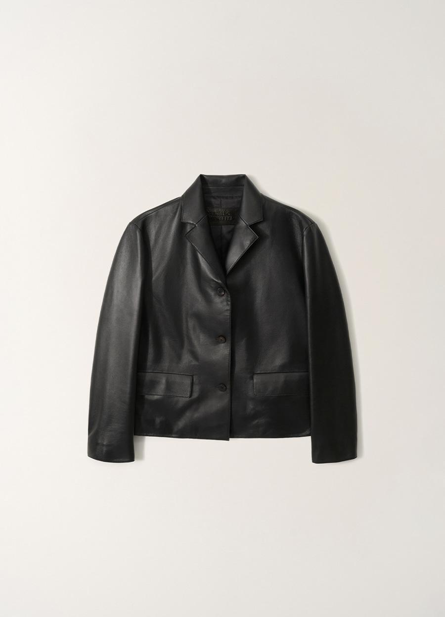 2ND / Nikar lamskin jacket (Black)