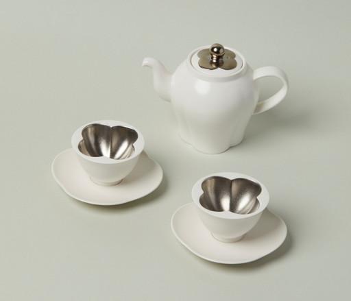 신경욱작가, 단아 보화 2인 다기 세트