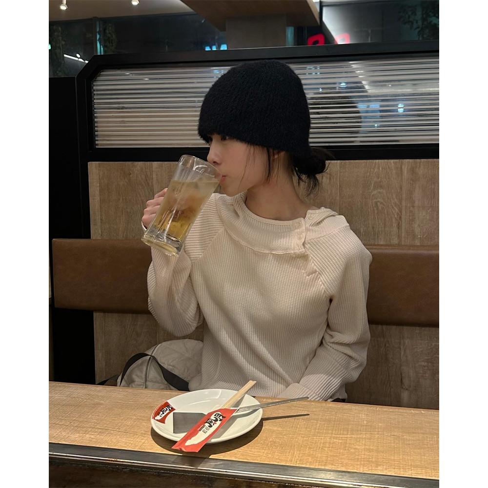 와플 후드 T (3color)