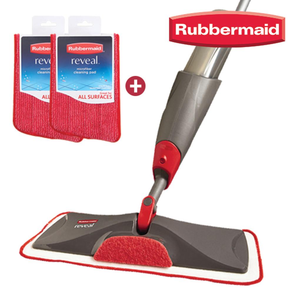패드3장 러버메이드 리빌 물걸레 청소밀대 (스프레이밀대+전용패드 걸레3매)