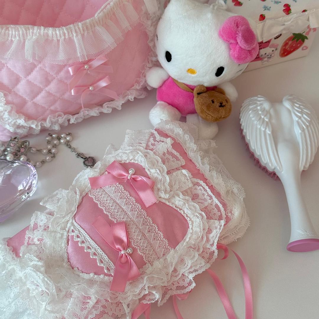 로맨틱 핑크 style 포카 지갑 파우치 a6다이어리 커버