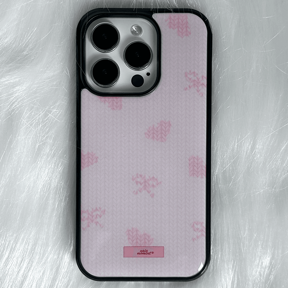 [나인모먼트] Lovely Knit 에폭시케이스 케이스 아이폰 iphone13 iphone14