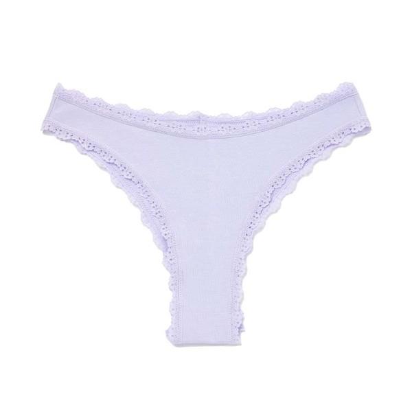Mini Minimal Lace Cheeky(Lavender Milk)