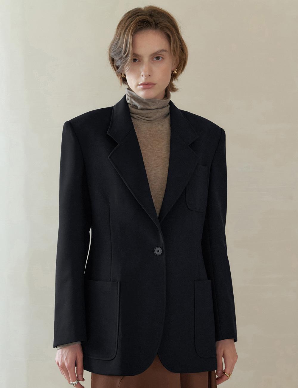 Forte Tailored Jacket (Black)