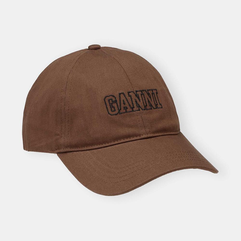 가니 모자 볼캡 소프트웨어 헤비 코튼 브라운