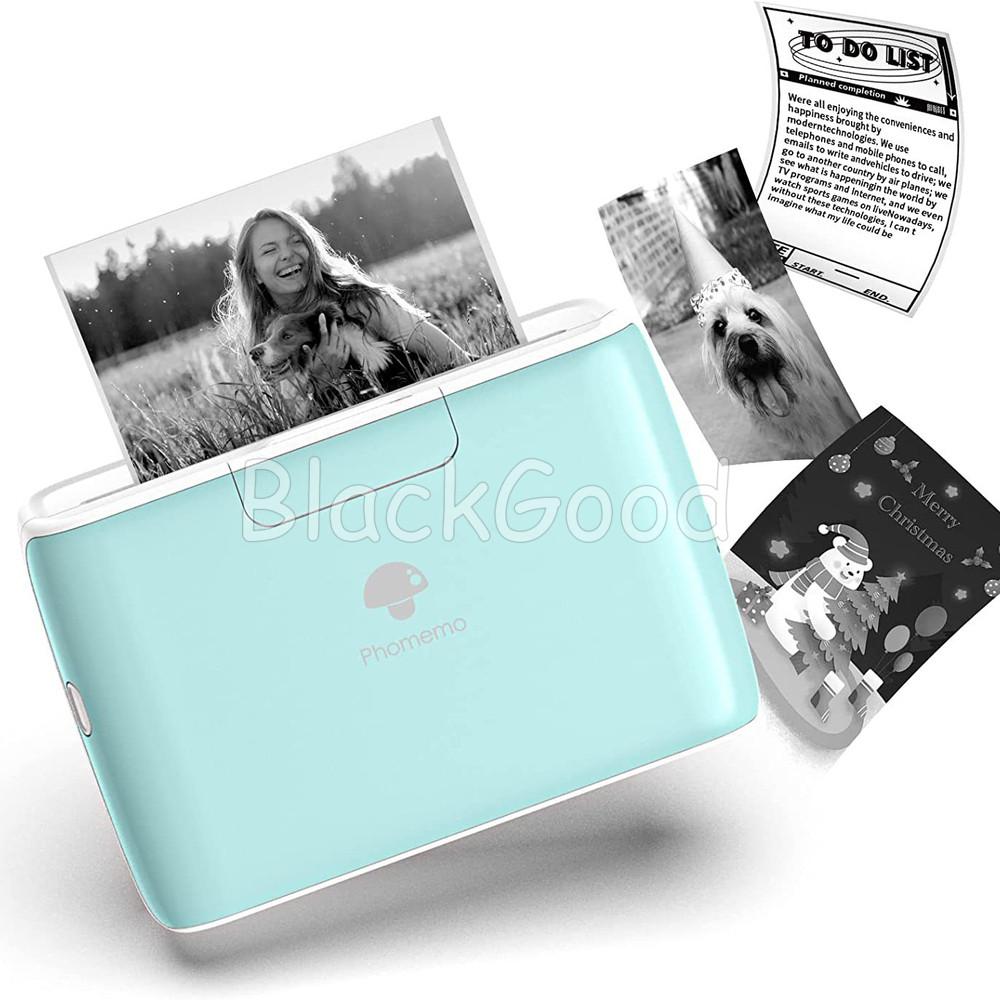 Phomemo 포메모 M04S 휴대용 미니 프린터 300DPI 라벨기