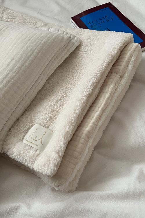 (11/20 입고예정) 똑딱이 속거즈 극세사 양면 이불