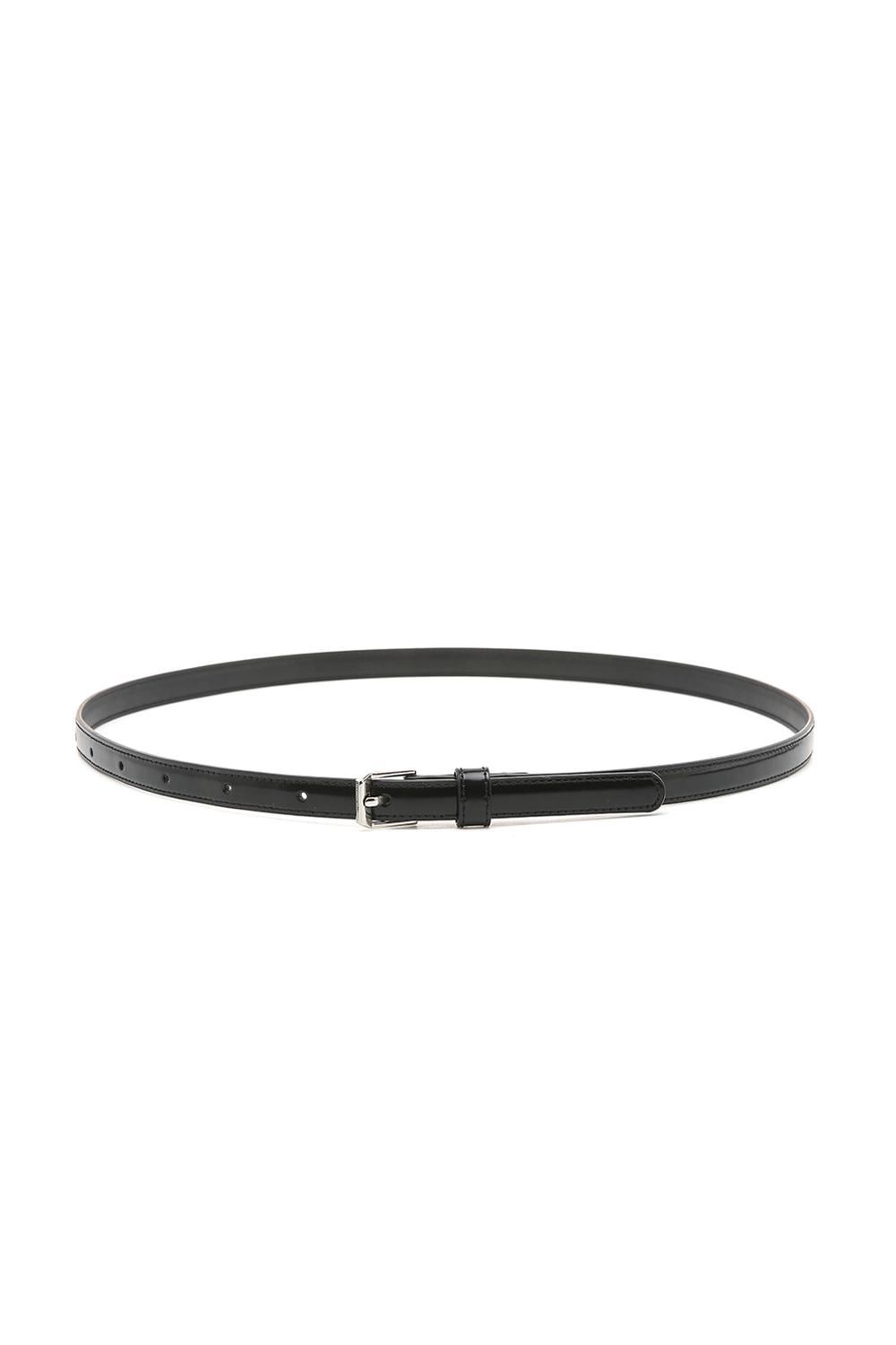 Mirror Slim Belt, Black