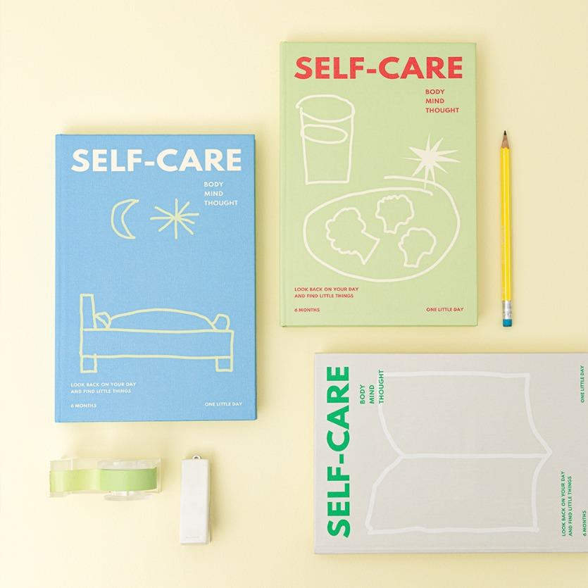 [미니달력 증정] 리틀띵스 셀프케어 다이어리 v.3 (6개월/만년형)