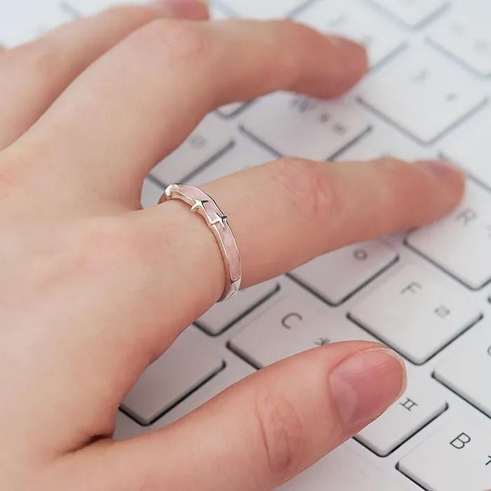[silver925][도경수 착용] star planet ring