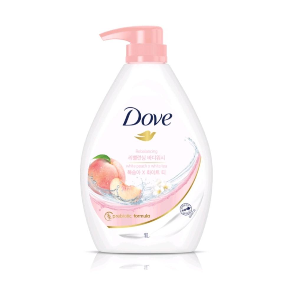 도브 화이트 피치 리밸런싱 바디워시 1000ml