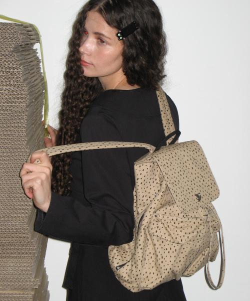 day backpack (dot leopard)