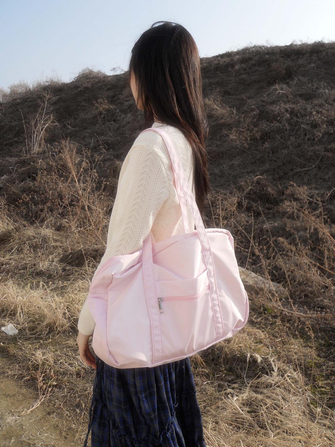 젤레나 pink boston bag