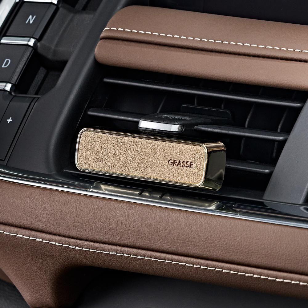 [2개 SET] 감성 인테리어 차량용 방향제 레더스틱 통풍구 디퓨저