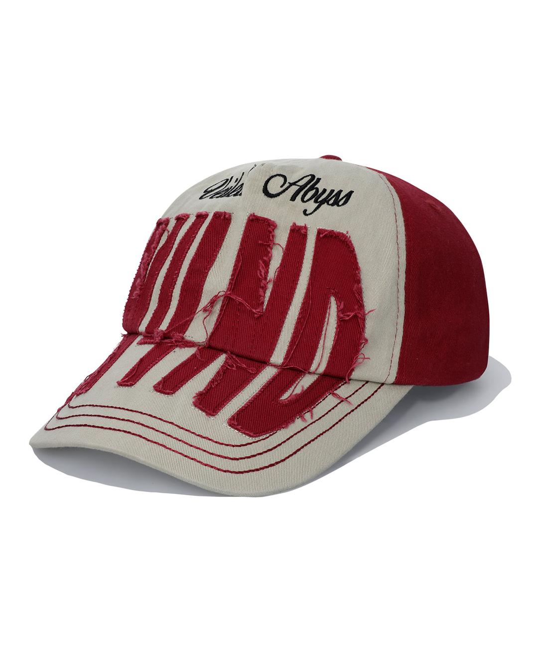 N4ND Logo Applique Ball Cap - Red