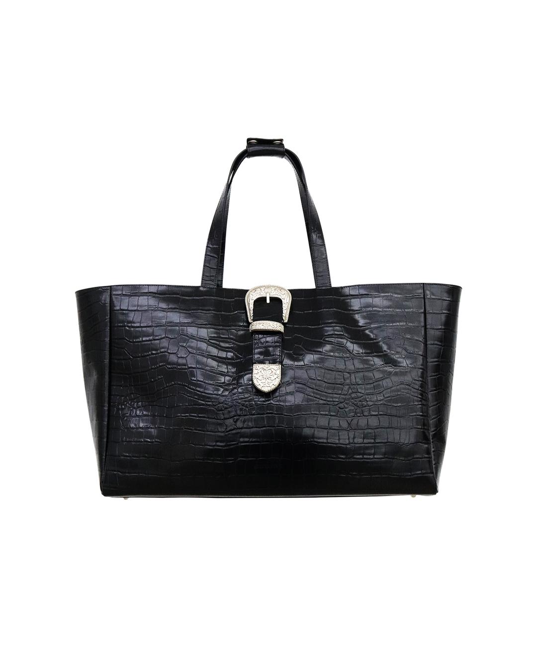 [PLZPROJECT]WESTERN BELT GIANT BAG, REAL LEATHER