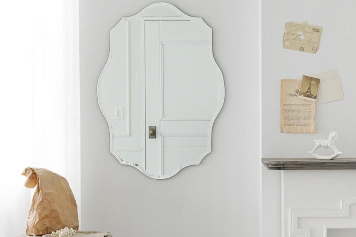 프레임리스 씬 인테리어 욕실 현관 화장실 벽거울 디자인 거울 Ftype