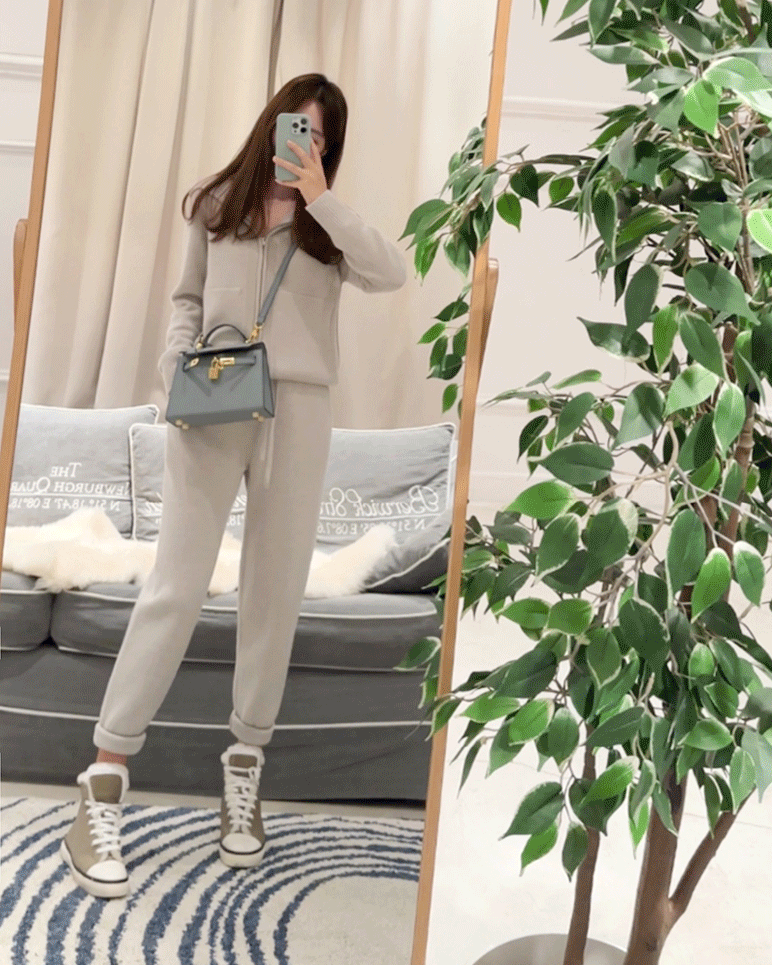 에센셜 울캐시 조거팬츠(5 col)