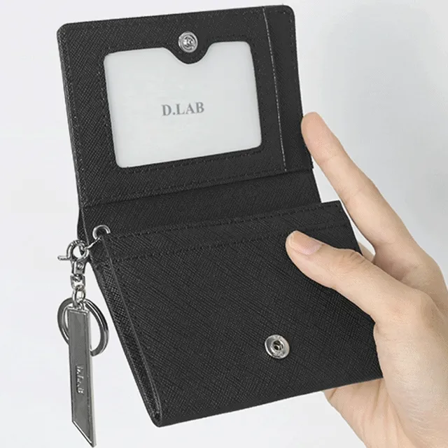 D.LAB 클레르 반지갑 [레이저 각인 바 키링 증정] - 4color