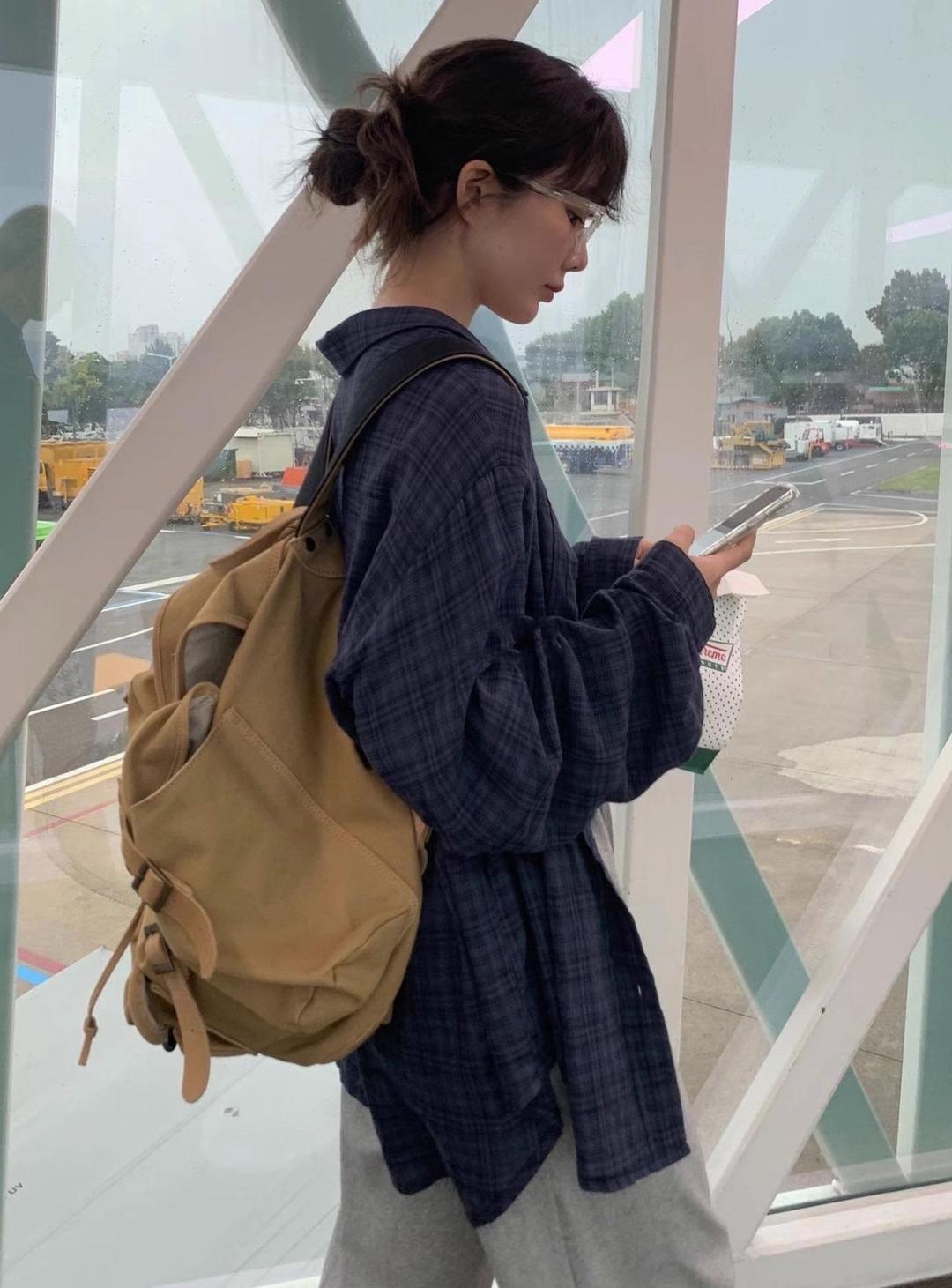 이지보이 루즈 체크 셔츠